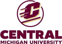 Central Michigan University vertical stacked logo